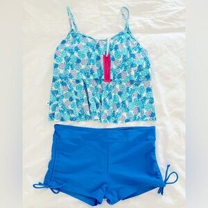 NWT Simply Southern 2 pc. tankini swimsuit